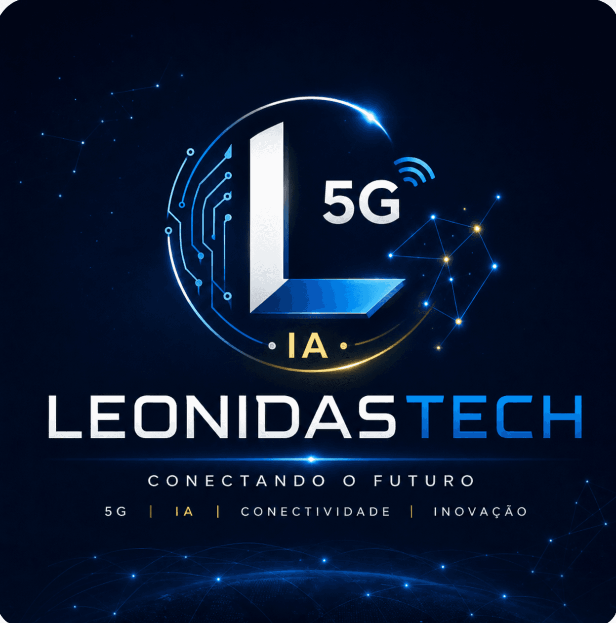 Leonidas Tech — Conectando o Futuro. 5G, IA, conectividade e inovação.